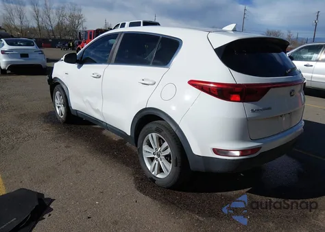 2017 Kia Sportage Lx from USA, damaged, VIN KNDPMCAC1H7273836